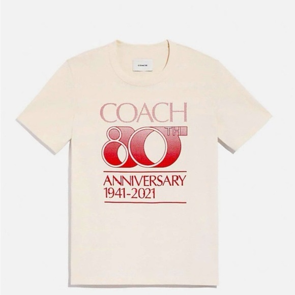 Coach Tops - Coach 80th Anniversary T-shirt
